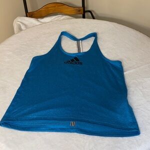 Adidas Women's Vibrant Blue Tank Top